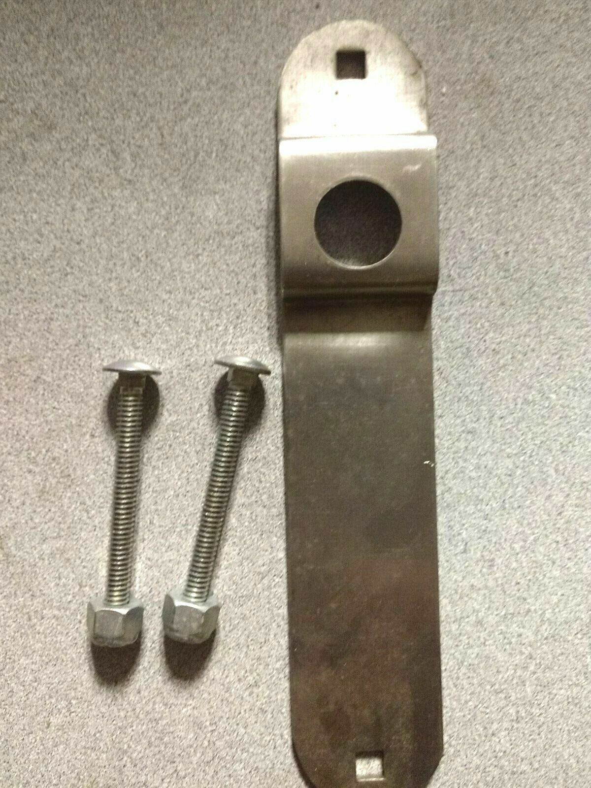 B MFG  RAISED CYLINDER GUARD STAINLESS STEEL FOR NARROW STYLE DOORS LOCKSMITH