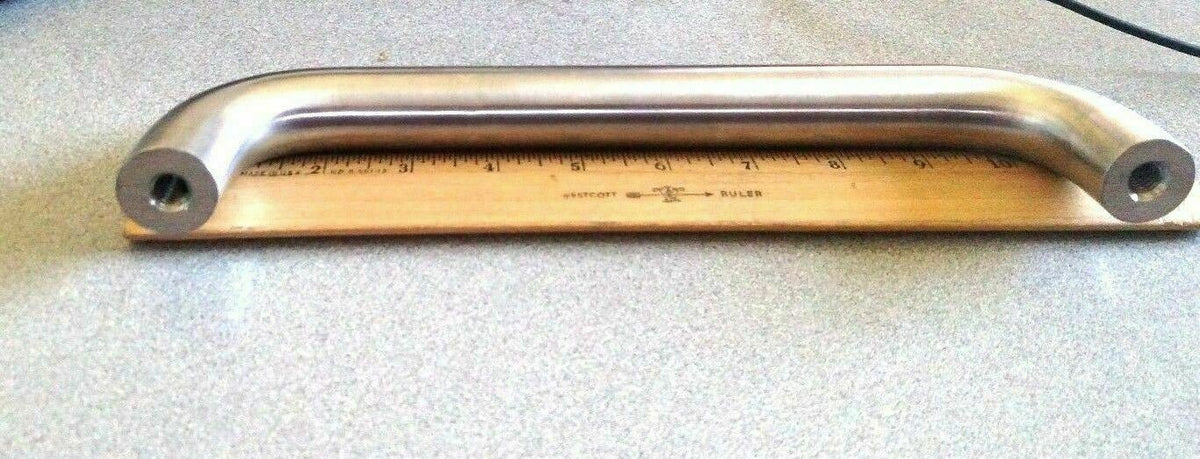 HEAVY DUTY COMMERCIAL DOOR PULL 10" CC X 1/2" DIA X 11 OVERALL US32D
