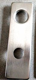 CORBIN RUSSWIN USED "M" OUTSIDE ESCUTHEON PLATE ONLY  488F05 IN US32D