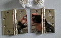 1 PAIR (2 EACH ) BOMMER BB5000 4 1/2" X 4 1/2" US3 STANDAD WEIGHT FULL MORTISE H