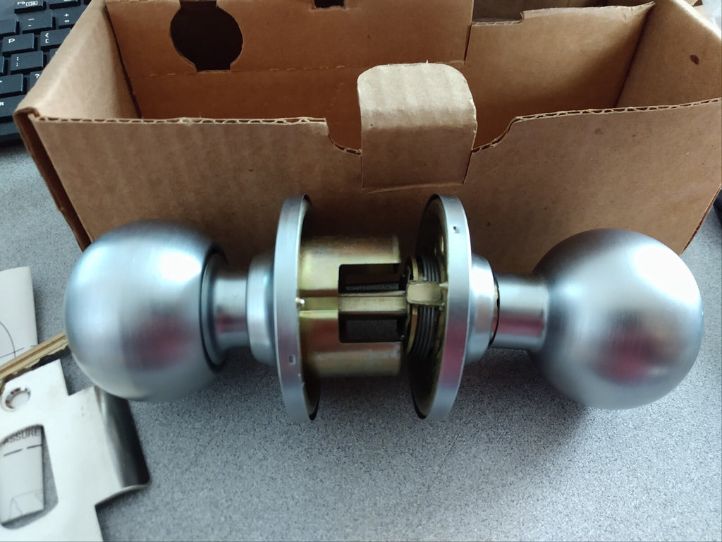 FALCON F521 HG 26D ENTRY G KEYWAY NOS TUBULAR LOCK 2 3/4" BS X T STRIKE