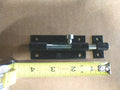 HAGER MADE IN USA BLACK SLIDE BOLT 3"