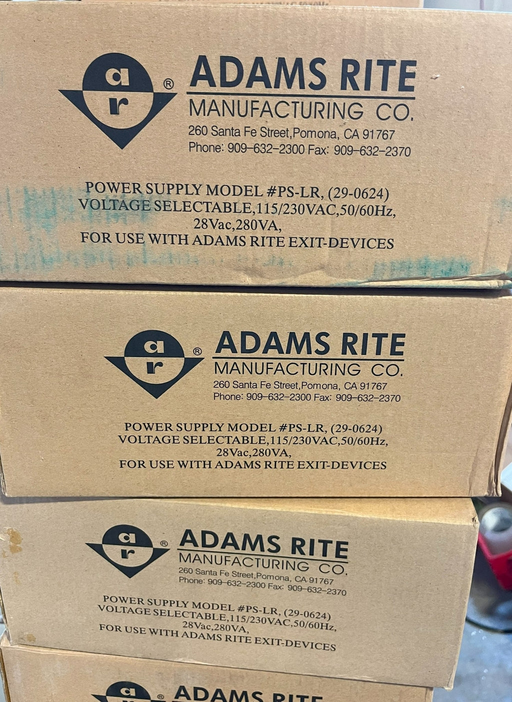 Adams Rite PS-LR Power Supply aka 29-0624