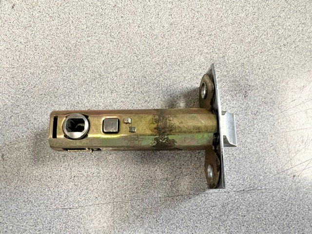 SARGENT PRIVACY TUBULAR LATCH 2 1/2" BACKSET CHROME FINISHARE 