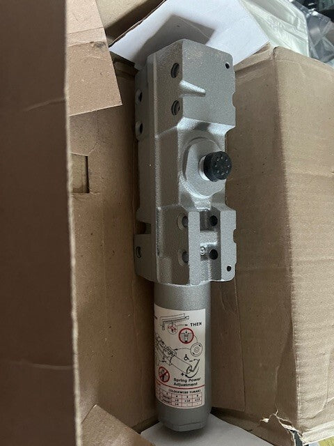 TDC 5051 SILVER (ALUM CLOSER) CAST IRON DOOR CLOSER