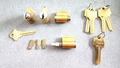 4 EACH ARROW LOCK H SERIES 6 PIN CYLINDERS W/ SC KEYWAY
