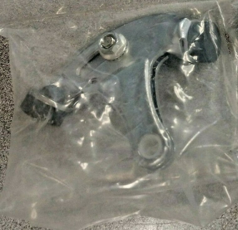 2 EACH HINGE PIN DOOR STOPS IN DULL CHROME