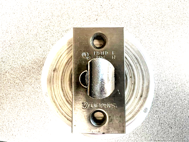 SARGENT LOCK 6 LINE DEAD LATCH 2 3/4" BACKSET US26D