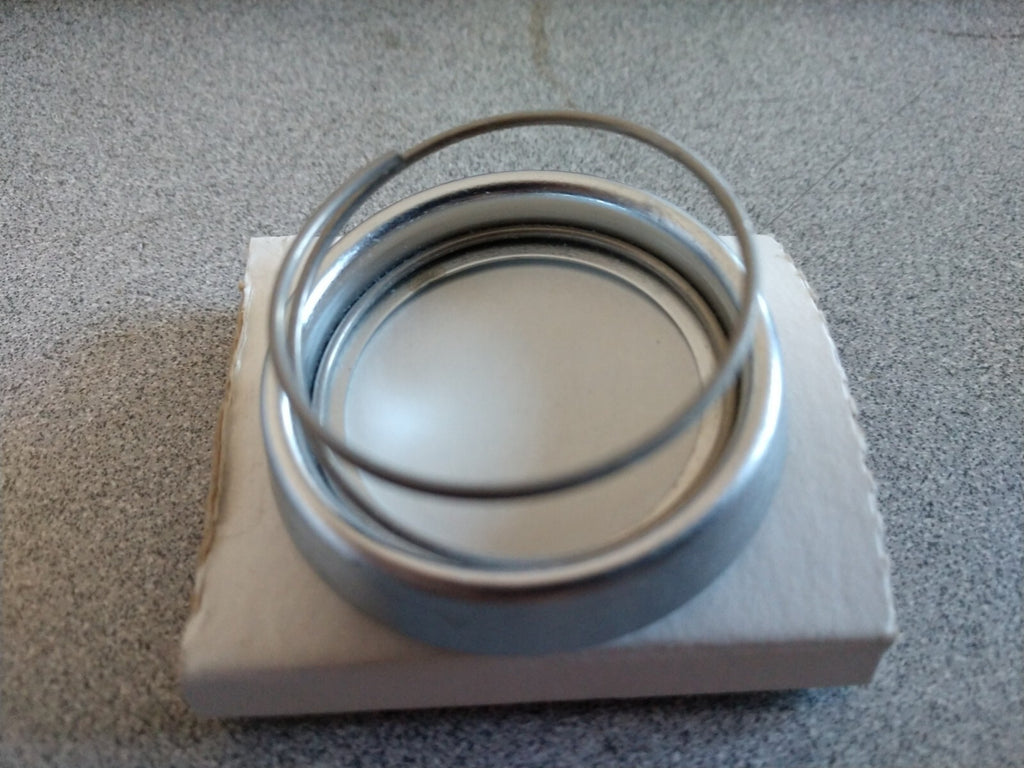 10 SARGENT SARGENT LOCK # 97 SPRING COLLAR IN DULL CHROME (new old stock)
