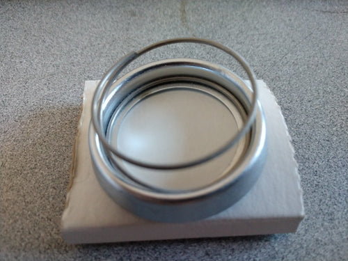 10 SARGENT SARGENT LOCK # 97 SPRING COLLAR IN DULL CHROME (new old stock)
