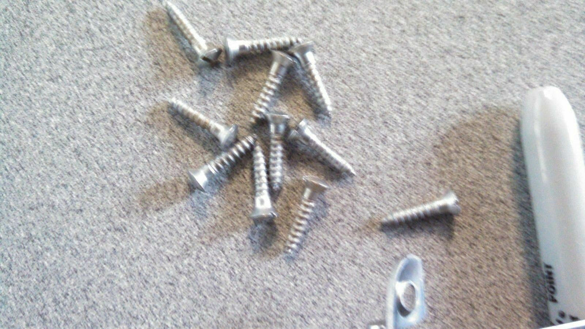 1 PAIR RETRO NOS SEMI CONCEALED CABINET HINGE STANLEY X1527 ZINC PLATED USA MADE
