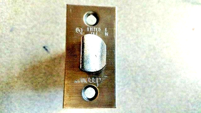 ARROW LOCK 2 3/4" UL SPRING LATCH US32D