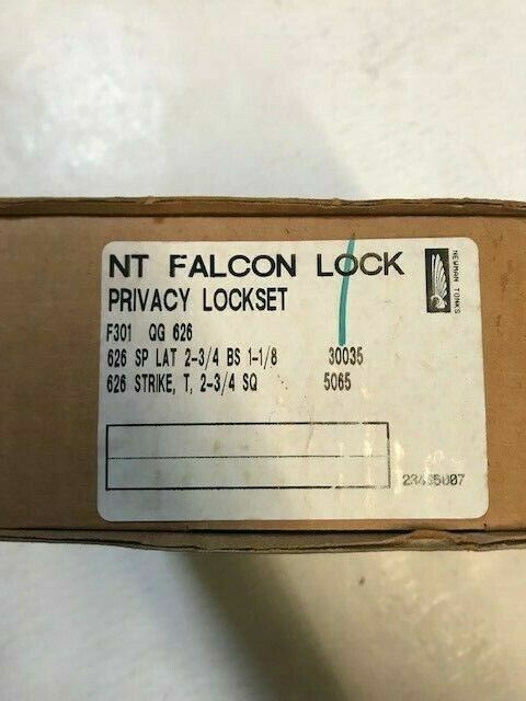 Falcon F301 QG 626 PRIVACY US26D DULL CHROME