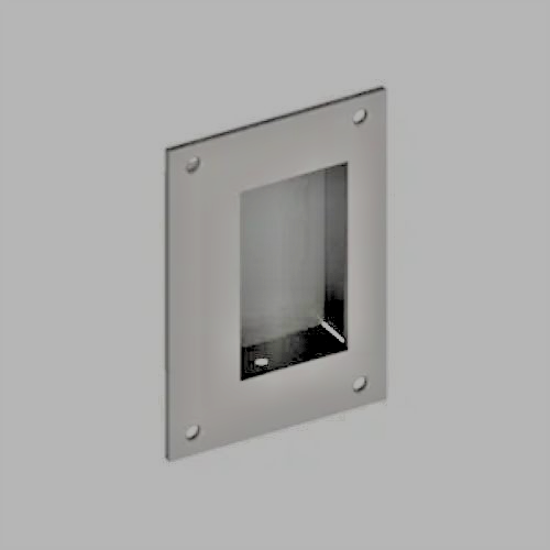 HAGER 15N FLUSH CUP PULL US10B 3 1/2" X 5 OIL RUBBED BRONZE 613