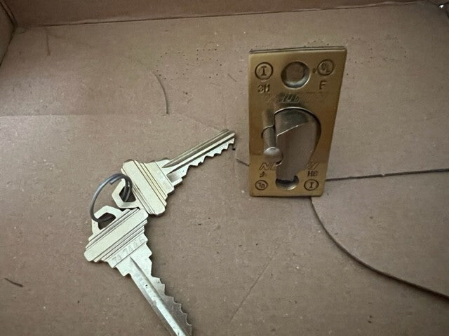 FALCON B511P6D DAN 605 GRD 2 ENTRY SCHLAGE C KEYWAY POL BRASS 2 3/4" BS***