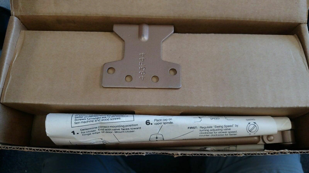 CORBIN BY EMHART P94 DBL DOOR CLOSER NOS SIZE 4