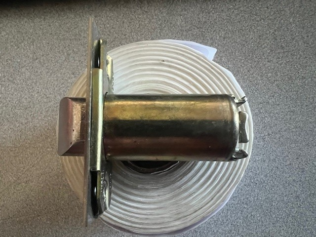 ARROW LOCK 2 3/4" UL SPRING LATCH US26D  (LOOK CAREFULLY)