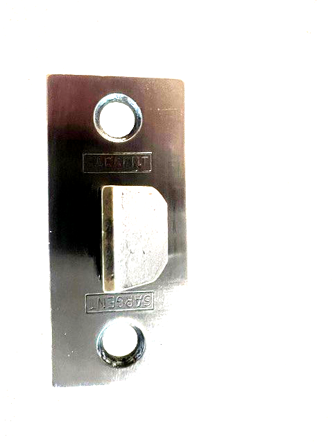 SARGENT PRIVACY TUBULAR LATCH 2 1/2" BACKSET CHROME FINISHARE 