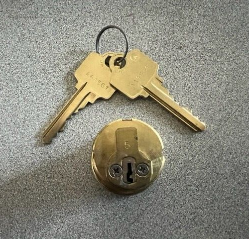 ARROW LOCK 1 1/8" MORTISE CYLINDER AR 6 PIN KR US3
