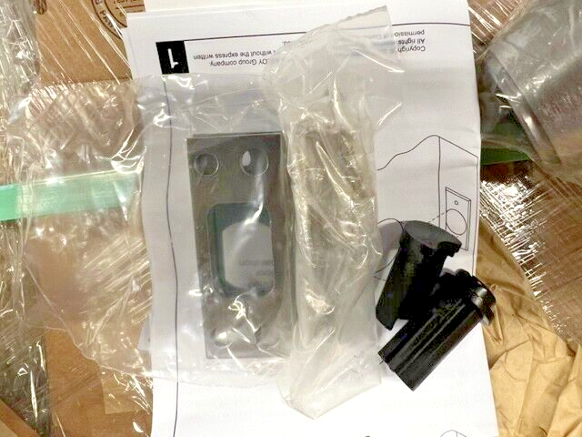 CORBIN RUSSWIN DL 2217 CL6 626 LESS CORE 2 3/4" BS SINGLE CYL CLASSROOM DEADBOLT