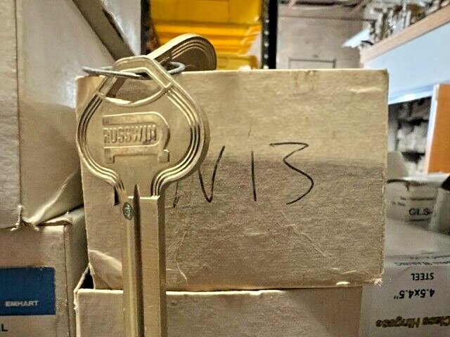CORBIN RUSSWIN N13 6 PIN KEY BLANK SYSTEM 70 LOCKSPORT