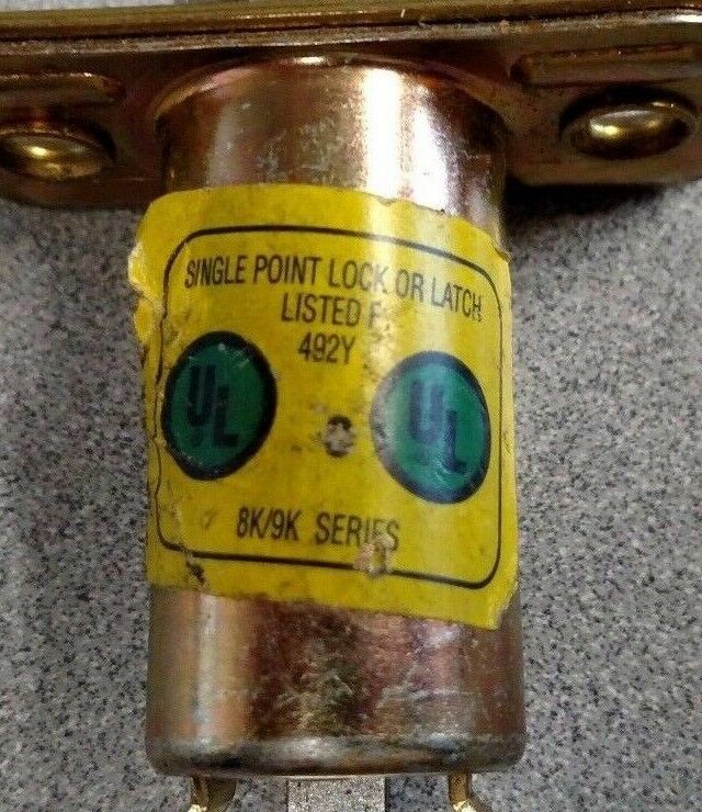 BEST REPLACEMENT LATCH US4  DULL BRASS FOR 8K AND 9K SERIES 2 3/4" BACKSET NOS