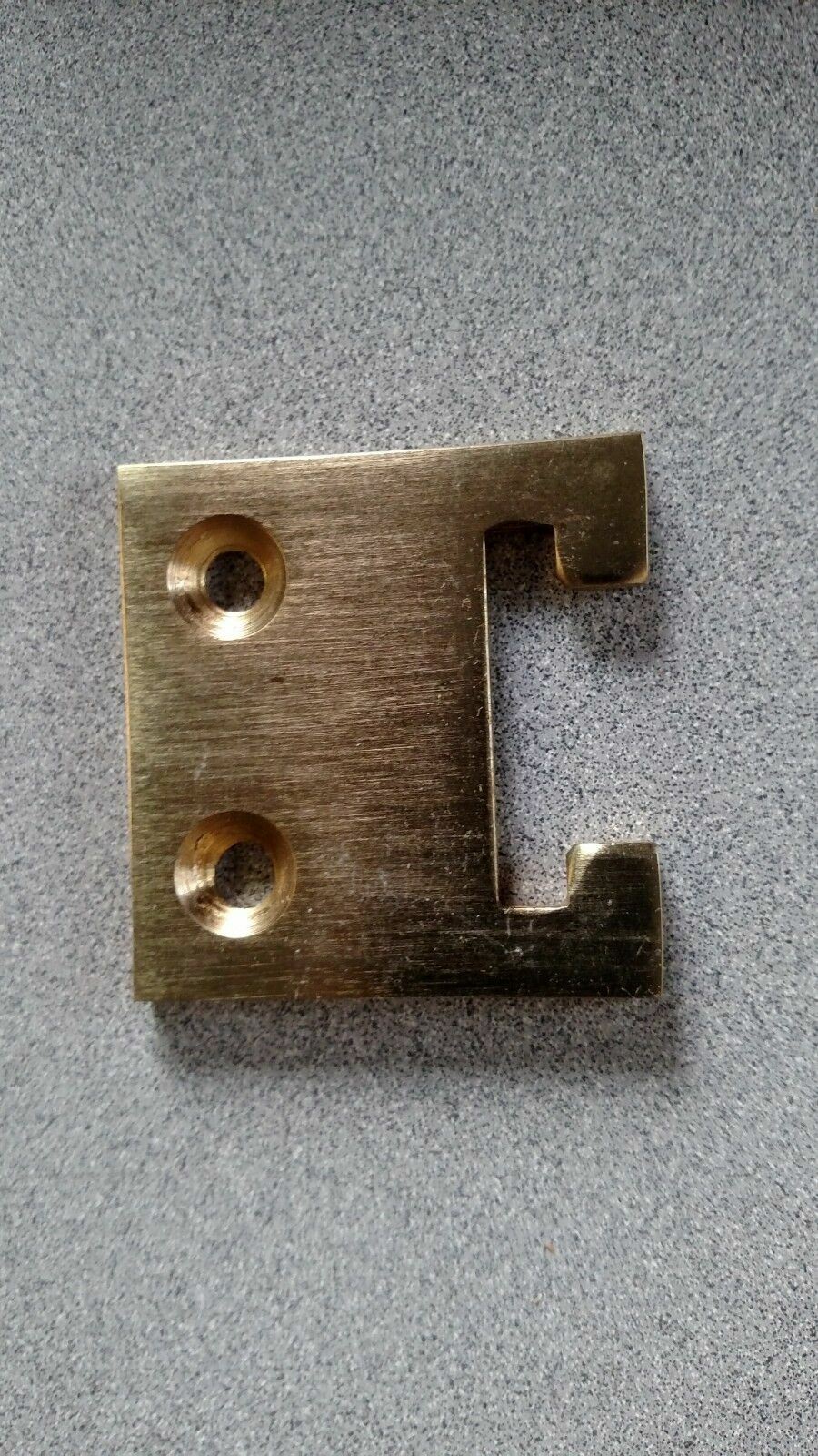 NORTON DOOR CLOSER  UNI 7500 M 606 (FOR 33-41 DOORS) SATIN BRASS PLATED NOS