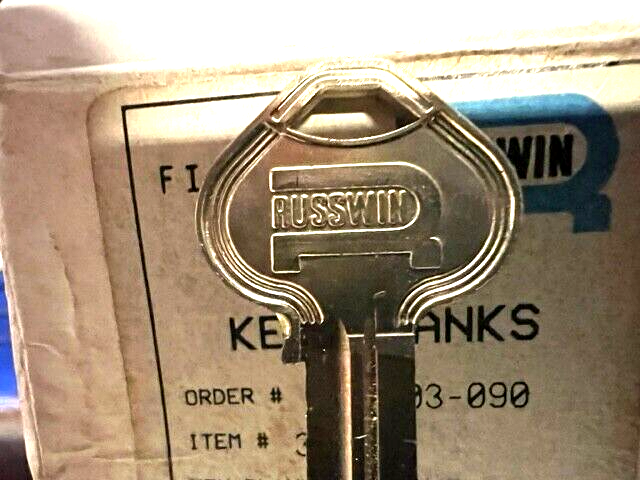 CORBIN RUSSWIN N10  6 PIN KEY BLANK SYSTEM 70 LOCKSPORT AKA 10N