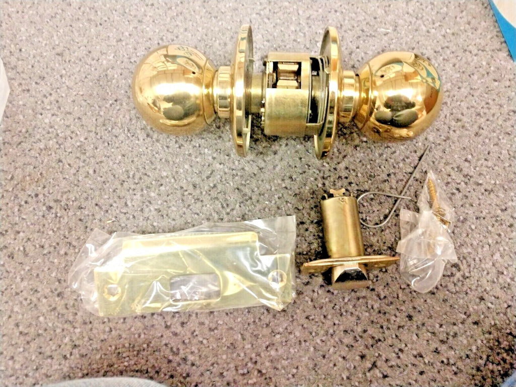 LOCKSMITH ARROW H02-BB -605 -US3 PRIVACY SET NOS 2 3/4" BACKSET X ASA BALL KNOB