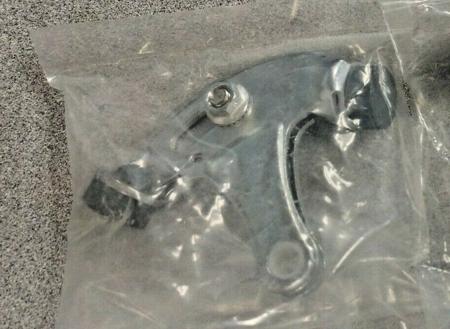 2 EACH HINGE PIN DOOR STOPS IN DULL CHROME