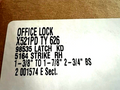 FALCON X521PD-TY-626 OFFICE ENTRY WITH FALCON "E" KEYWAY