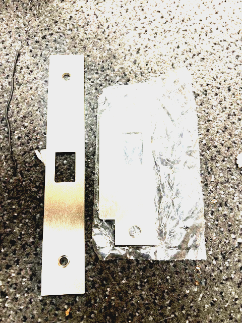 CORBIN RUSSWIN ML2010 LL 629 PASSAGE MORTISE LOCK BODY  W/ FACEPLATE, STRIKE, SP