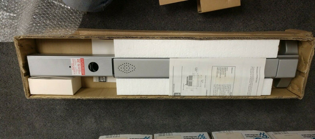 SENTRYLOK MODEL 24 UL EXIT PANIC WITH ALARM NOS ALUMINUM FINISH