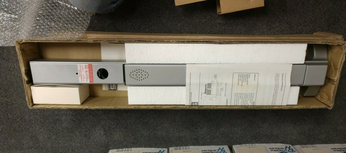SENTRYLOK MODEL 24 UL EXIT PANIC WITH ALARM NOS ALUMINUM FINISH