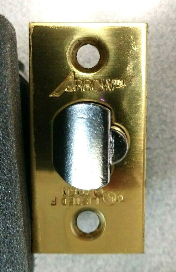ARROW LOCK 2 3/4 DEADLATCH WITH A 1 1/8" X 2 1/4" FACE IN US3