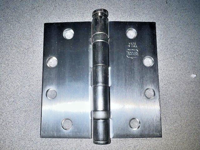 BOMMER HARDWARE BB5002-450-630 NRP 4 1/2 X 4 1/2" SATIN STAINLESS STEEL