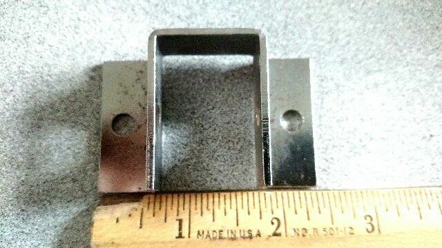 HADRIAN 607110 SINGLE PANEL Headrail Wall Bracket FOR COMMERCIAL BATHROOM STALLS