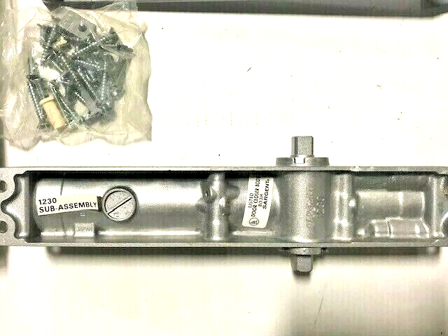 SARGENT HARDWARE DOOR CLOSER 1230 LH PS EN Size 2-6 Parallel Stop Arm 
