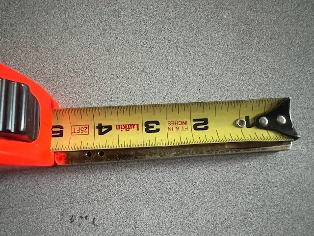 Accentra Yale 1173L Spindle F/Passage 4 3/4" LEVER SPINDLE FOR PASSAGE 2" DOORS