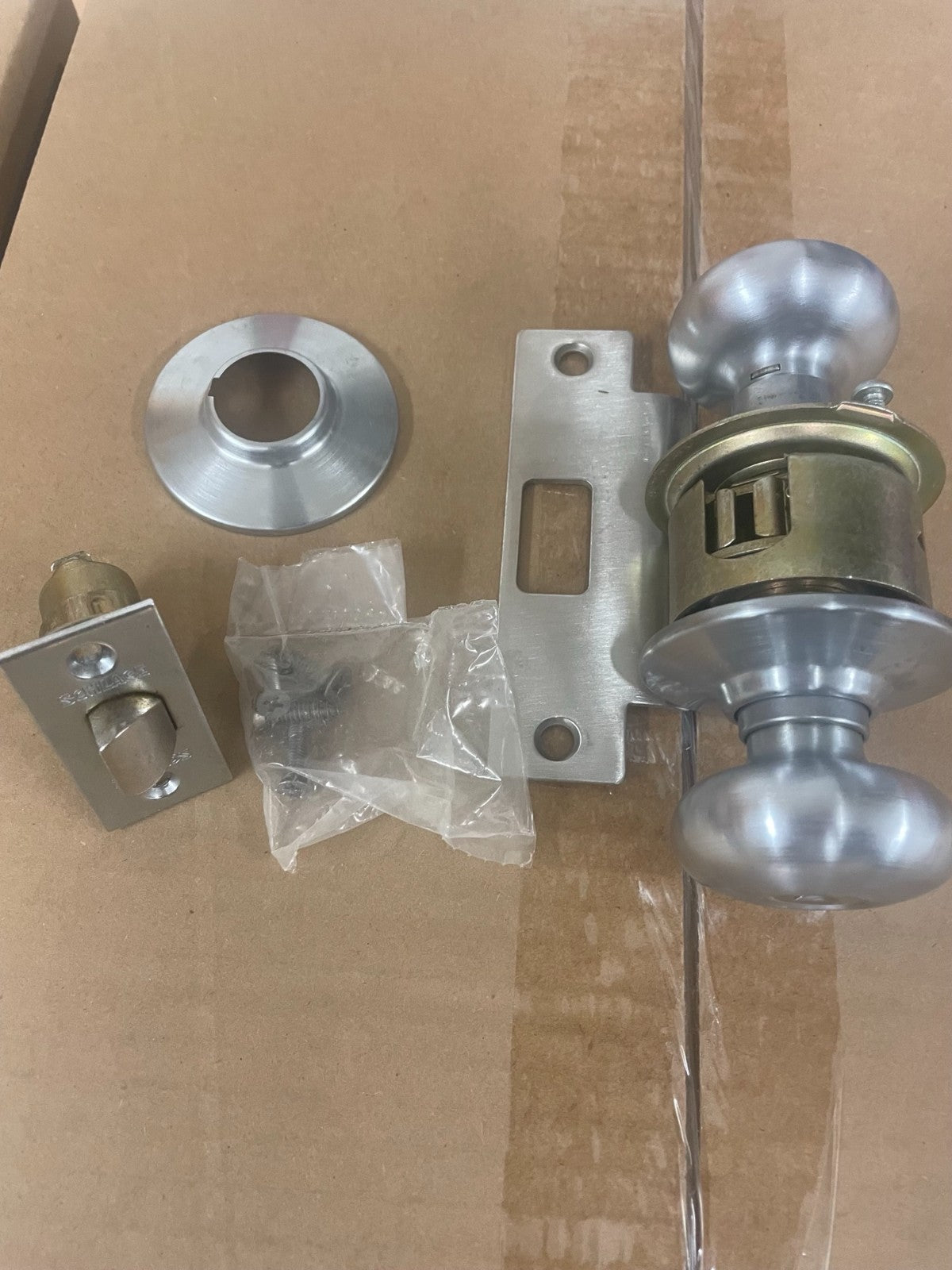 SARGENT LOCK 6U65 BS US26D PRIVACY 2 3/4" BACKSET BALL KNOB
