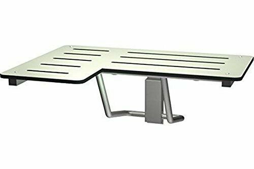 ASI 8206-L Shaped Folding Shower Seat RIGHT Hand, New (as pictured)