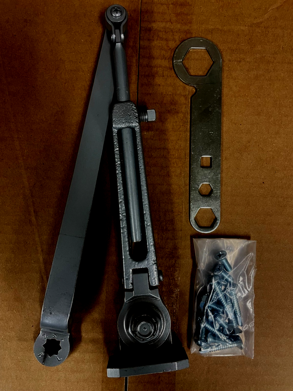 YALE  ACCENTRA DOOR CLOSER HOLD OPEN ARM 400-3 , 400-8  W/HPA BKT DURO OLD STYLE