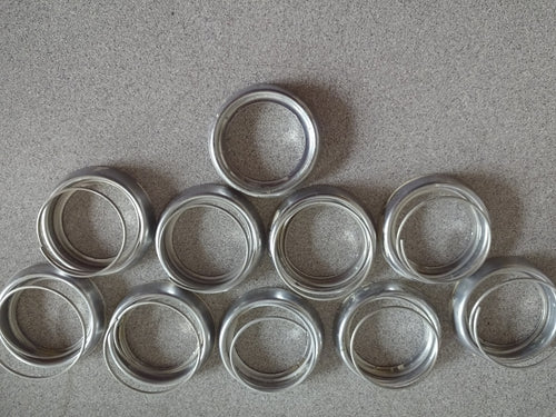 10 SARGENT SARGENT LOCK # 97 SPRING COLLAR IN DULL CHROME (new old stock)