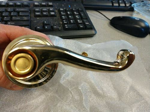 SCHLAGE A40S FLA 605 FINISH RH  PRIVACY 2 3/4" RIGHT HAND