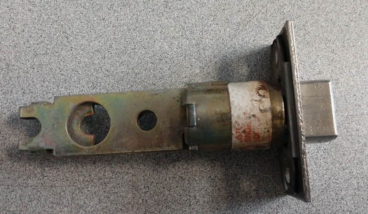 CORBIN RUSSWIN TUBULAR SPRING LATCH 2 3/4"BS US26D