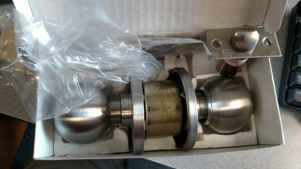CORBIN RUSSWIN CK 4430 GWC 630 PRIVACY GRADE 2 BALL KNOB NOS 2 3/4" BACKSET X AS