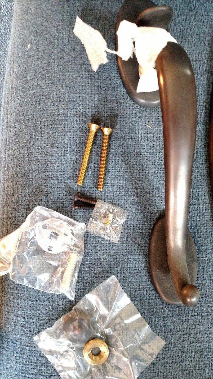 BALDWIN HARDWARE MORTISE LOCK PITCHER  FD FULL DUMMY SET US10B OIL RUBBED BRONZE