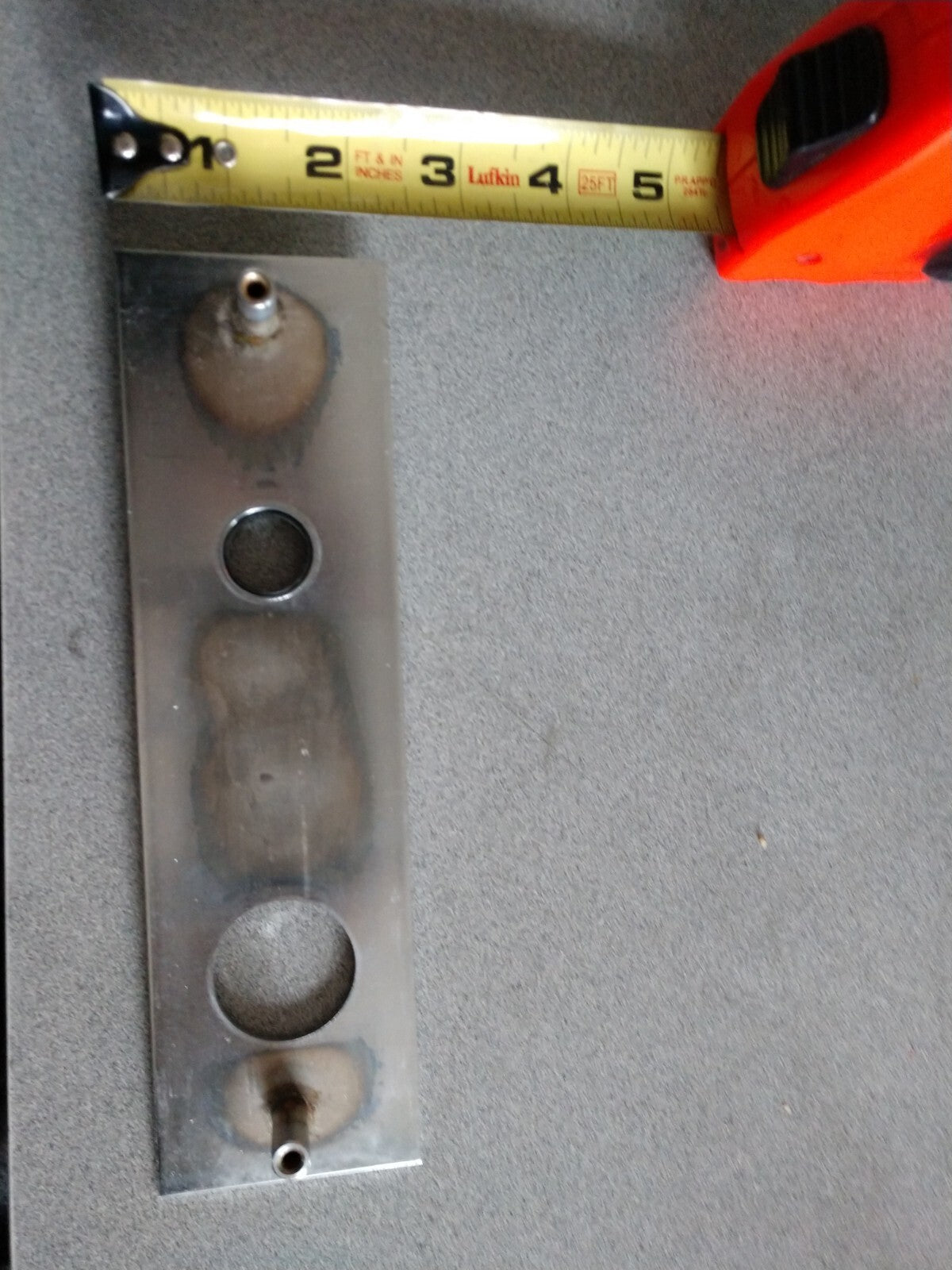 ARROW LOCK " B " MORTISE LOCK  INSIDE AND OUTSIDE " H " ESCUTCHEON US26D  ONLY
