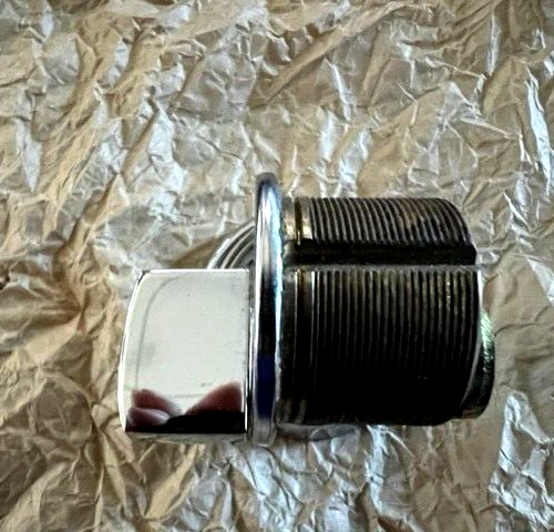 LOCKSMITH LORI THUMBTURN 15/16" POLISHED CHROME W/ AR CAM & SPRING COLLAR USA