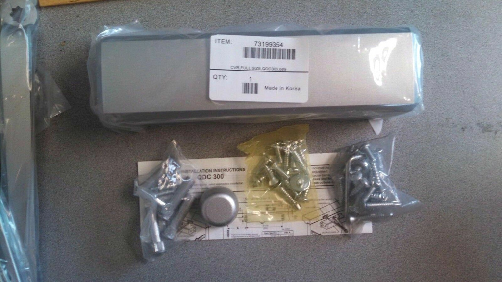 LOCKSMITH STANLEY QDC311F 698 AL DOOR CLOSER REPLACE NORTON 1601 1604BC YALE 51 
